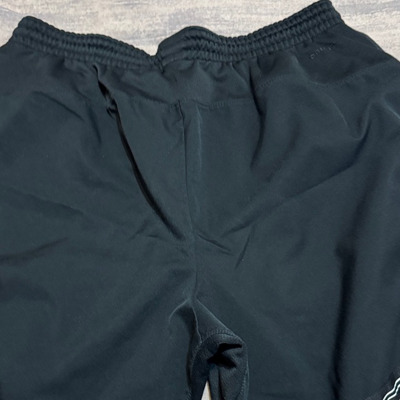 Nike Vintage Men's Black Soccer Shorts with White Trim. Large - Picture 5 of 6